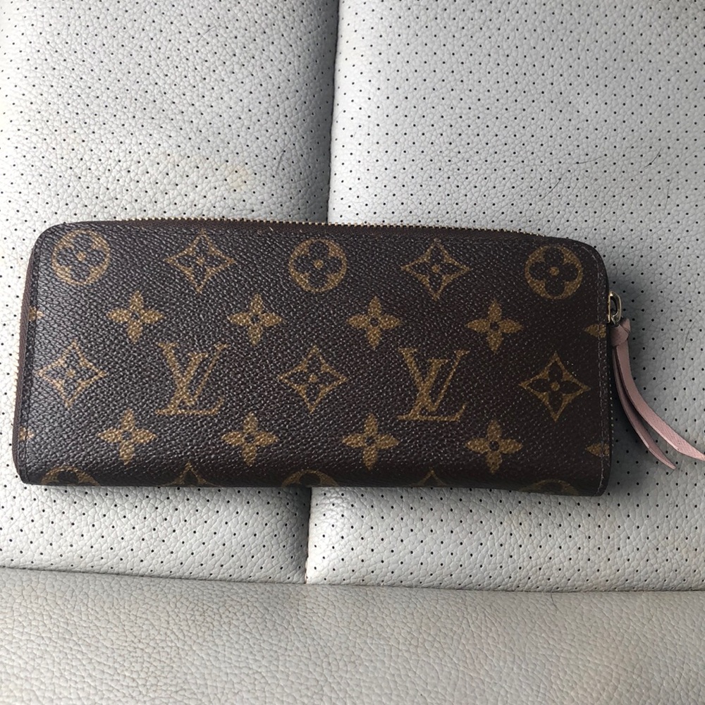 Louis Vuitton zippy wallet.